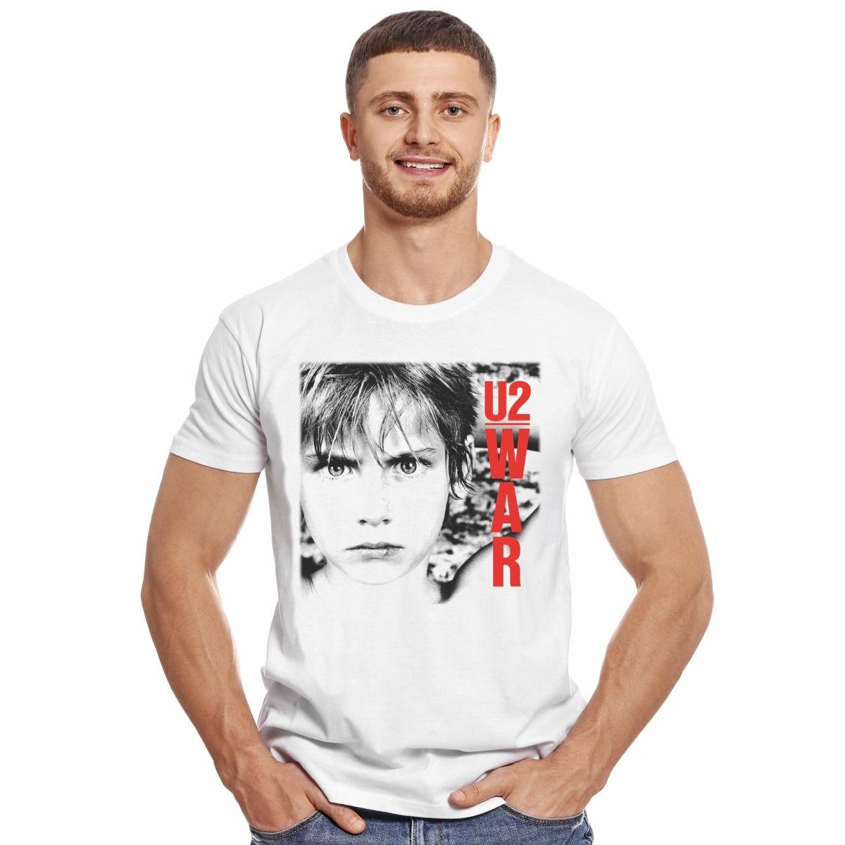 U2 WAR ALBUM POLERA MANGA CORTA HOMBRE-2