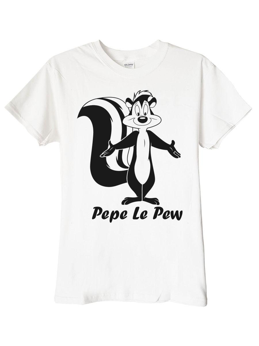 PEPE LE PEW POLERA MANGA CORTA HOMBRE-1