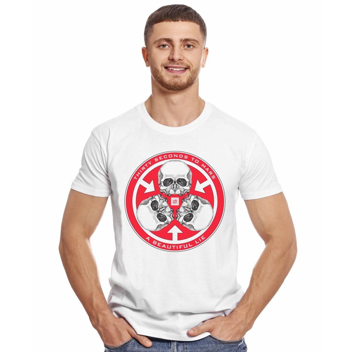 THIRTY SECONDS TO MARS A BEAUTIFUL LIE POLERA MANGA CORTA HOMBRE-2