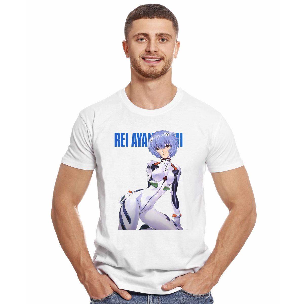 EVANGELION REI AYANAMI POLERA MANGA CORTA HOMBRE-2