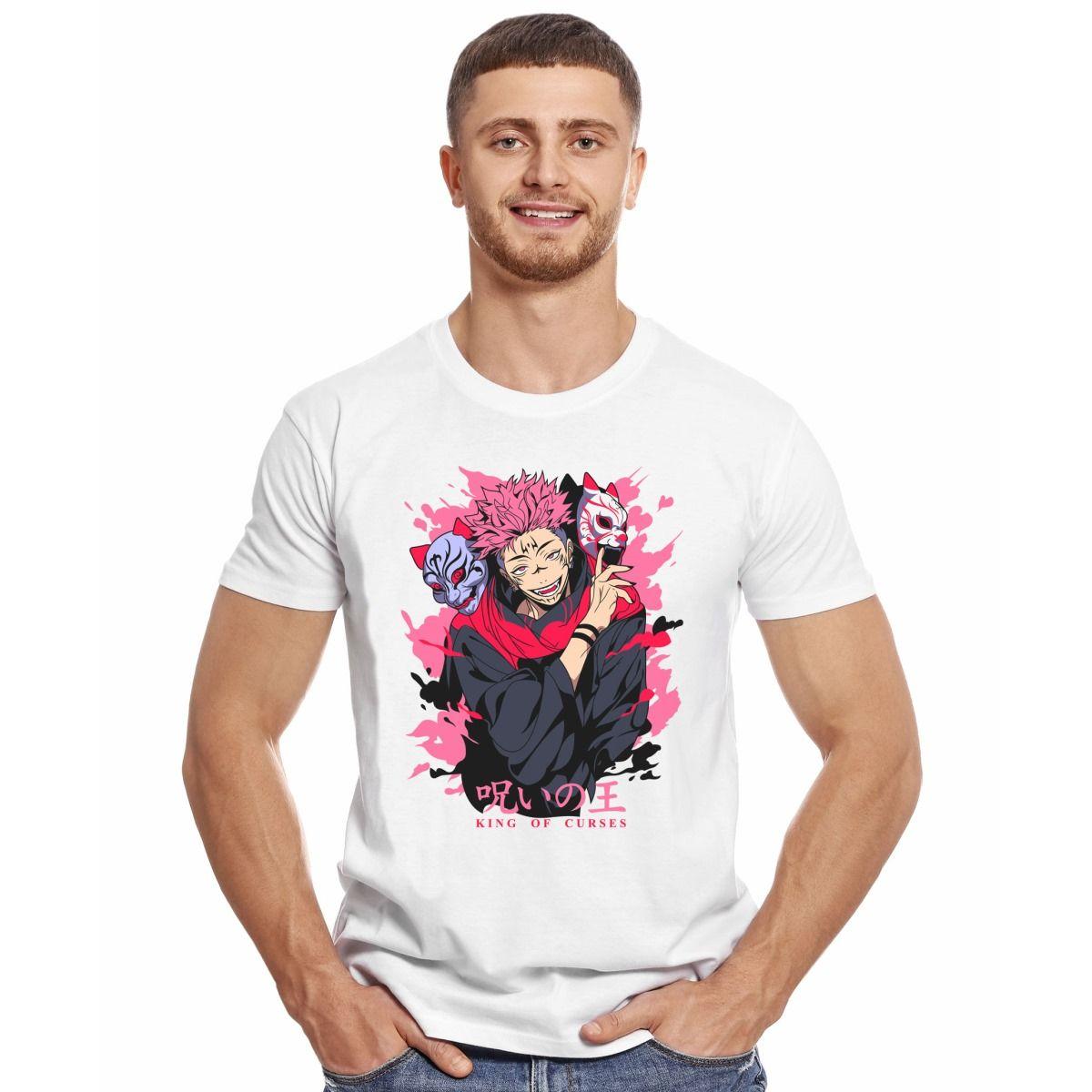 JUJUTSU KAISEN RYOMEN SUKUNA KING OF CURSES POLERA MANGA CORTA HOMBRE-2