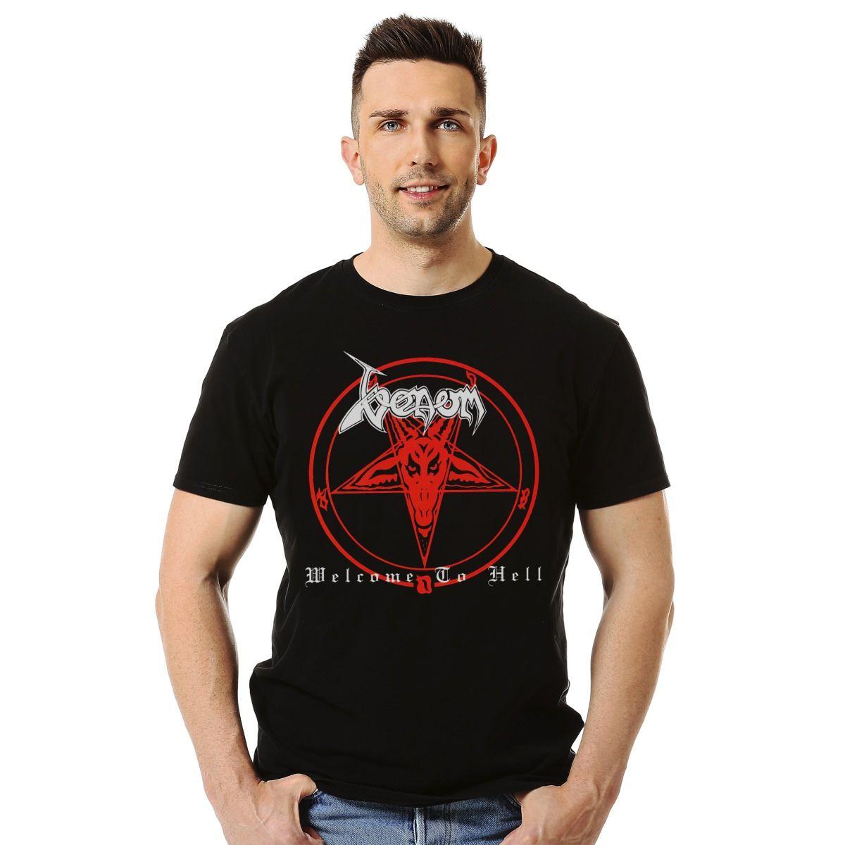VENOM WELCOME TO HELL POLERA MANGA CORTA HOMBRE-2