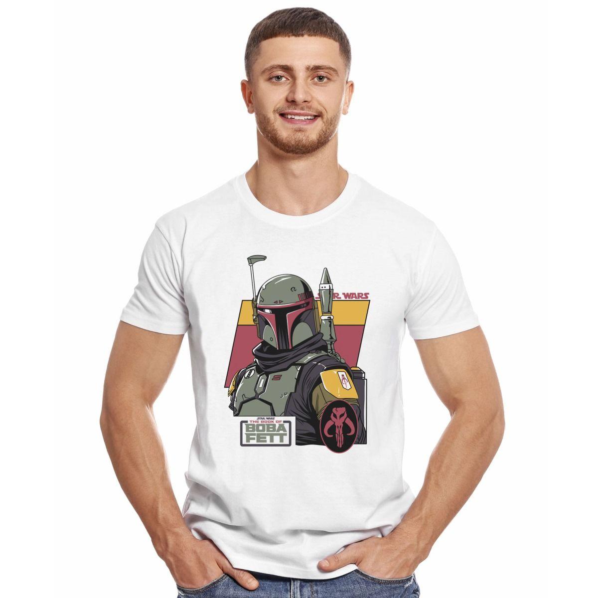 THE BOOK OF BOBA FETT POLERA MANGA CORTA HOMBRE-2