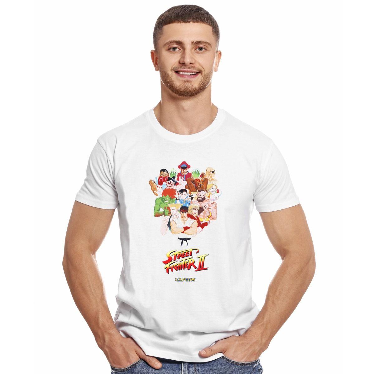 STREET FIGHTER POLERA MANGA CORTA HOMBRE-2