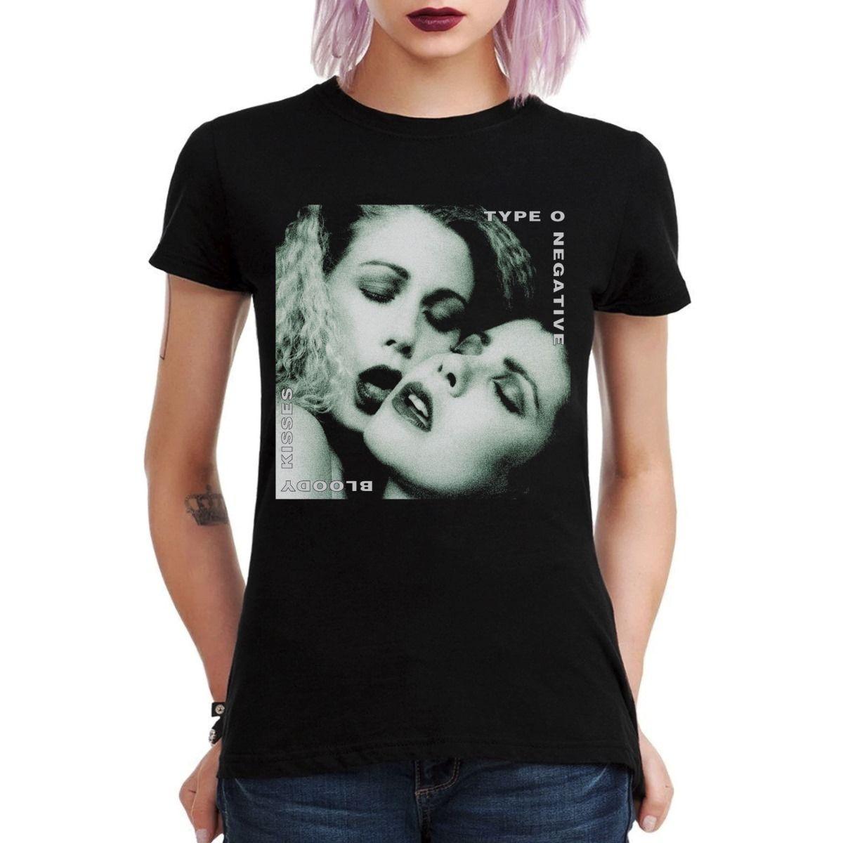 TYPE O NEGATIVE BLOODY KISSES POLERA MUJER-2