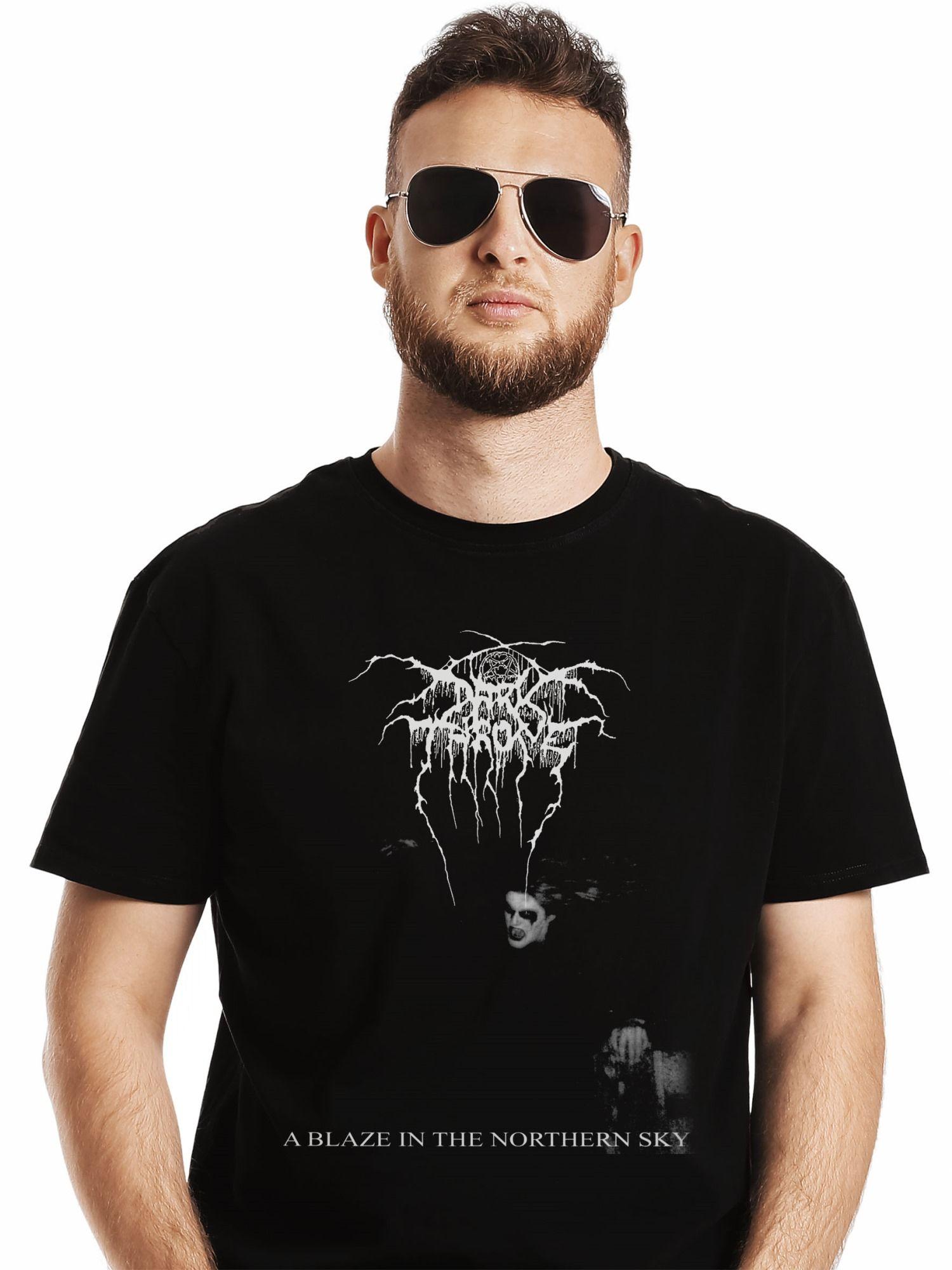 Polera Darkthrone A Blaze In The Northern Sky-0