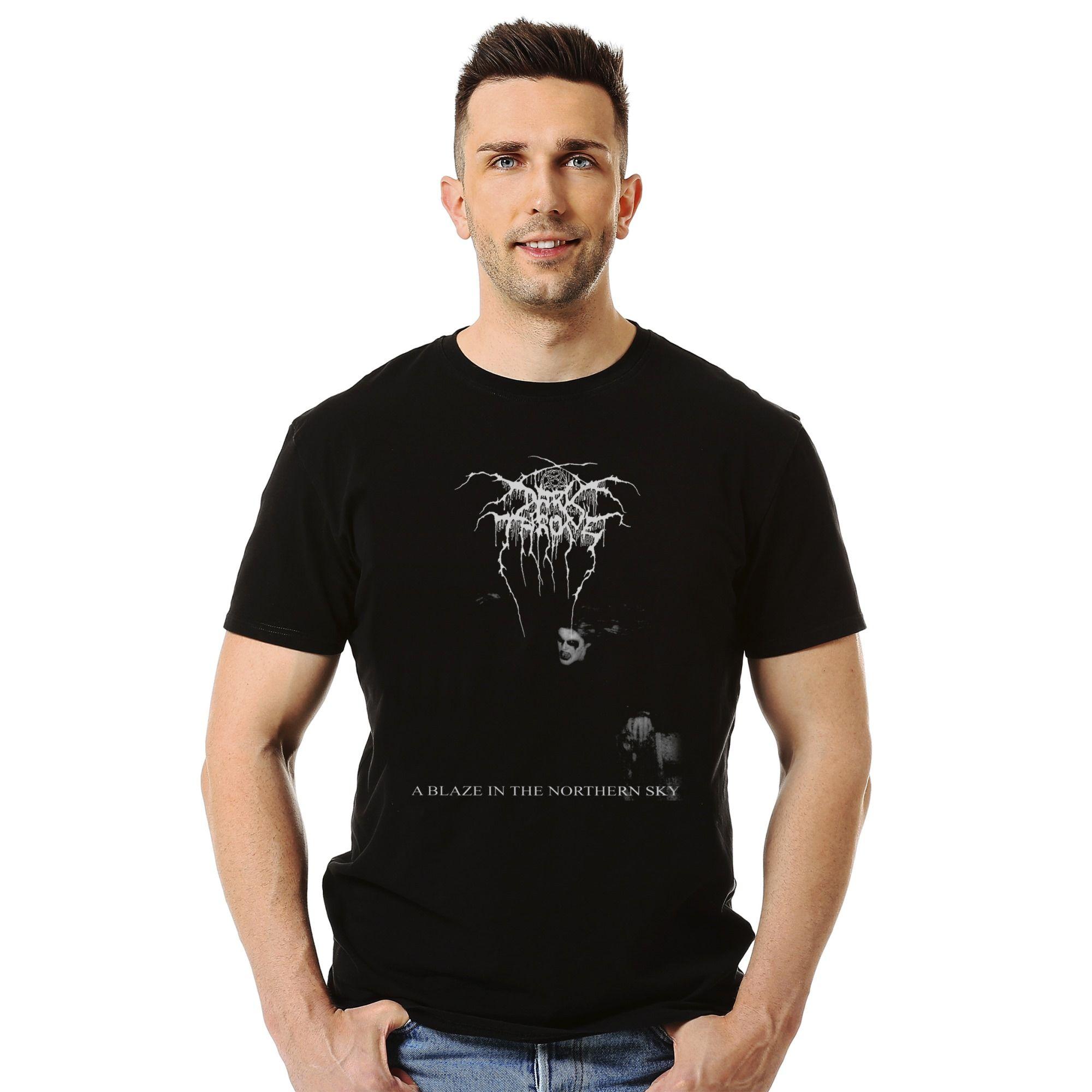 Polera Darkthrone A Blaze In The Northern Sky-1