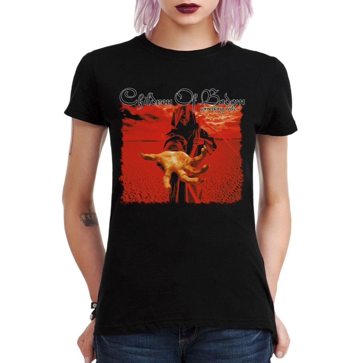 CHILDREN OF BODOM SOMTHING WILD POLERA MUJER-2