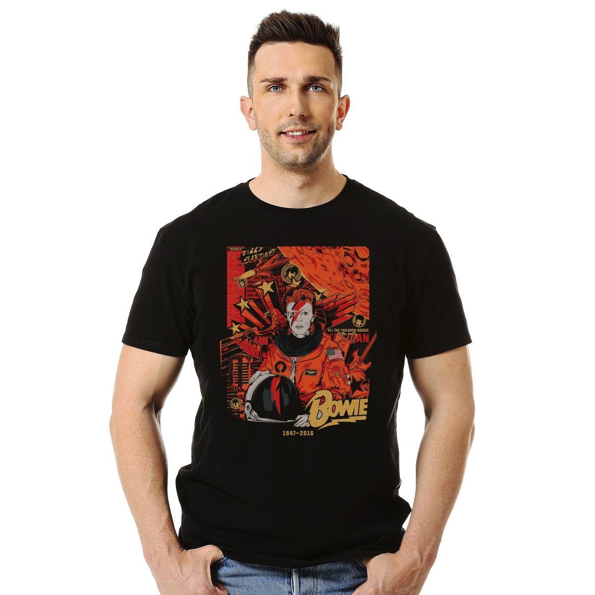 Polera David Bowie 1947-2016 Pop-2