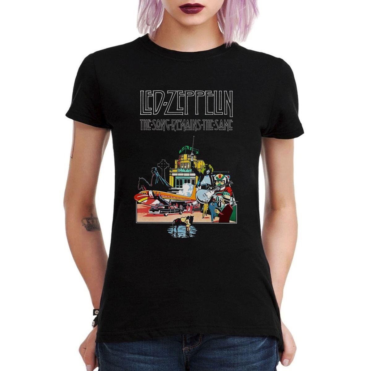 LED ZEPPELIN LIVE THE SONG REMAINS THE SAME POLERA MUJER-2