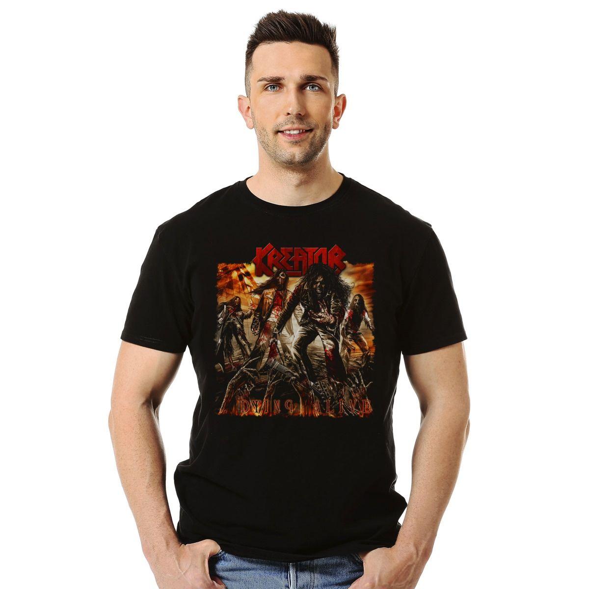 KREATOR DYING ALIVE POLERA MANGA CORTA HOMBRE-2