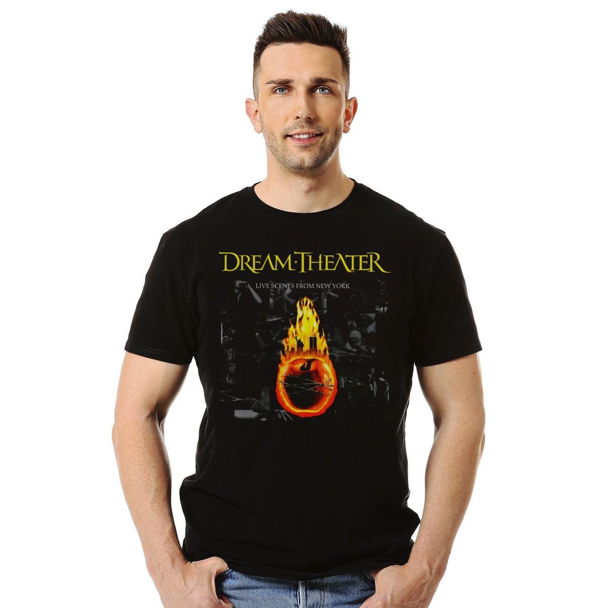 Polera Dream Theater Live Scenes From New York Rock-2
