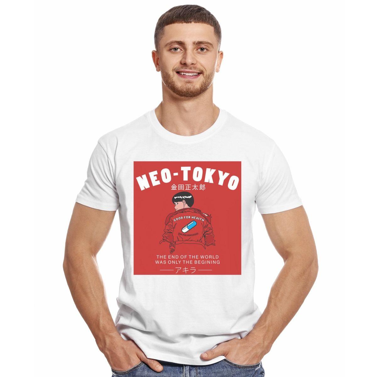 AKIRA NEO TOKYO ESPALDA POLERA MANGA CORTA HOMBRE-2