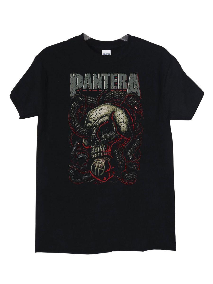 Polera Pantera Snake Skull Metal-1
