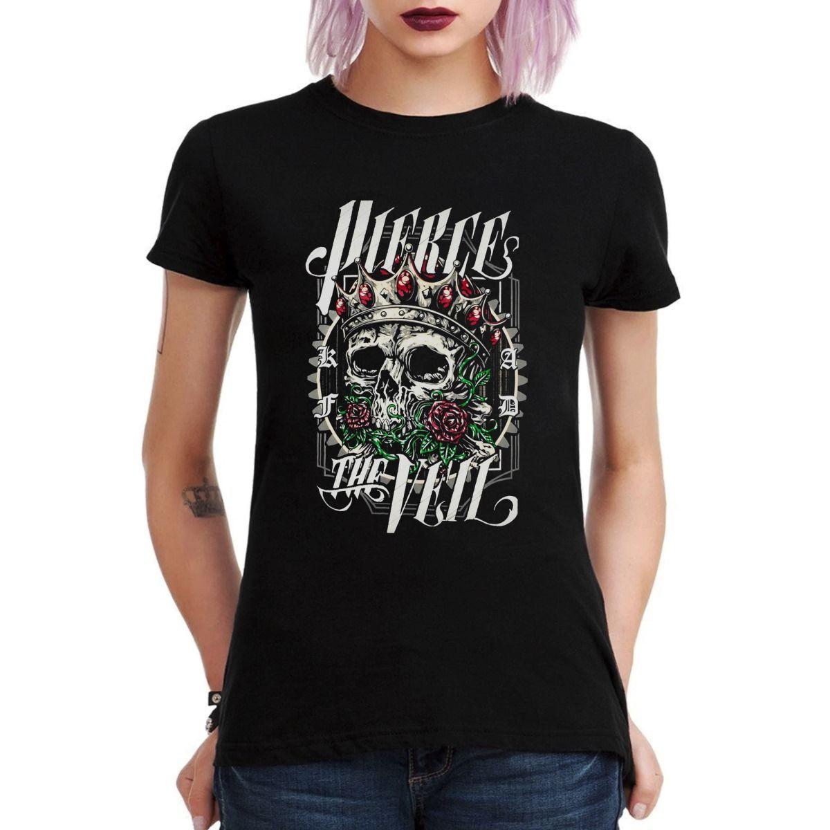 PIERCE THE VEIL SKULL POLERA MUJER-2