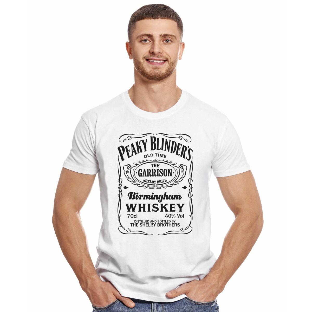 PEAKY BLINDERS WHISKEY POLERA MANGA CORTA HOMBRE-2