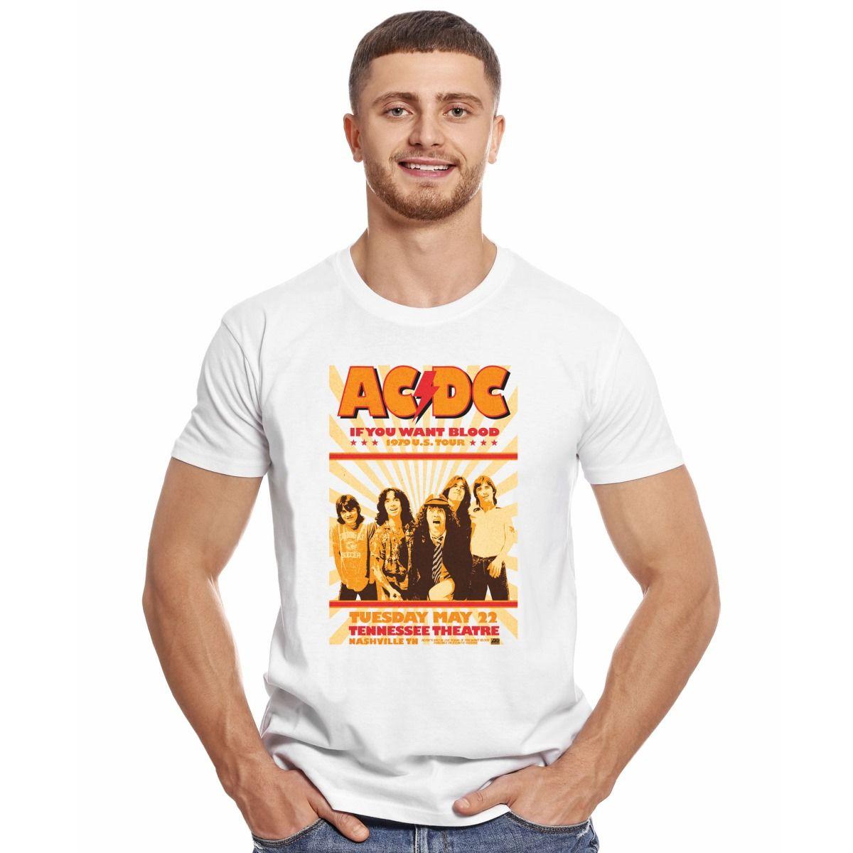 ACDC IF YOU WANT BLOOD TOUR POLERA MANGA CORTA HOMBRE-2