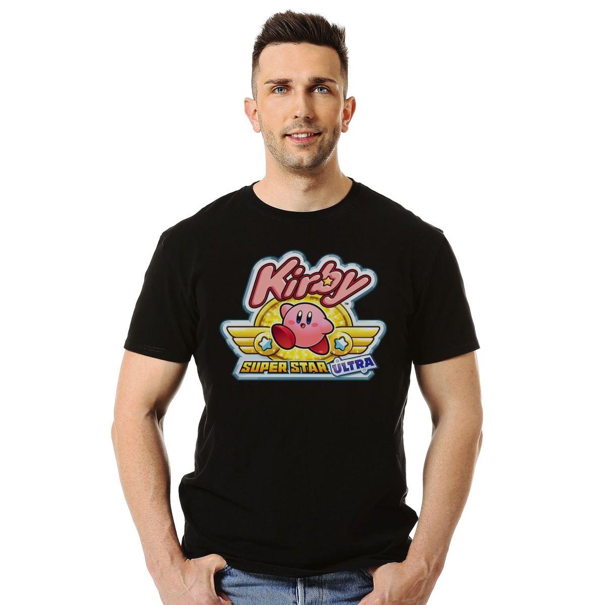 KIRBY SUPER STAR ULTRA POLERA MANGA CORTA HOMBRE-2