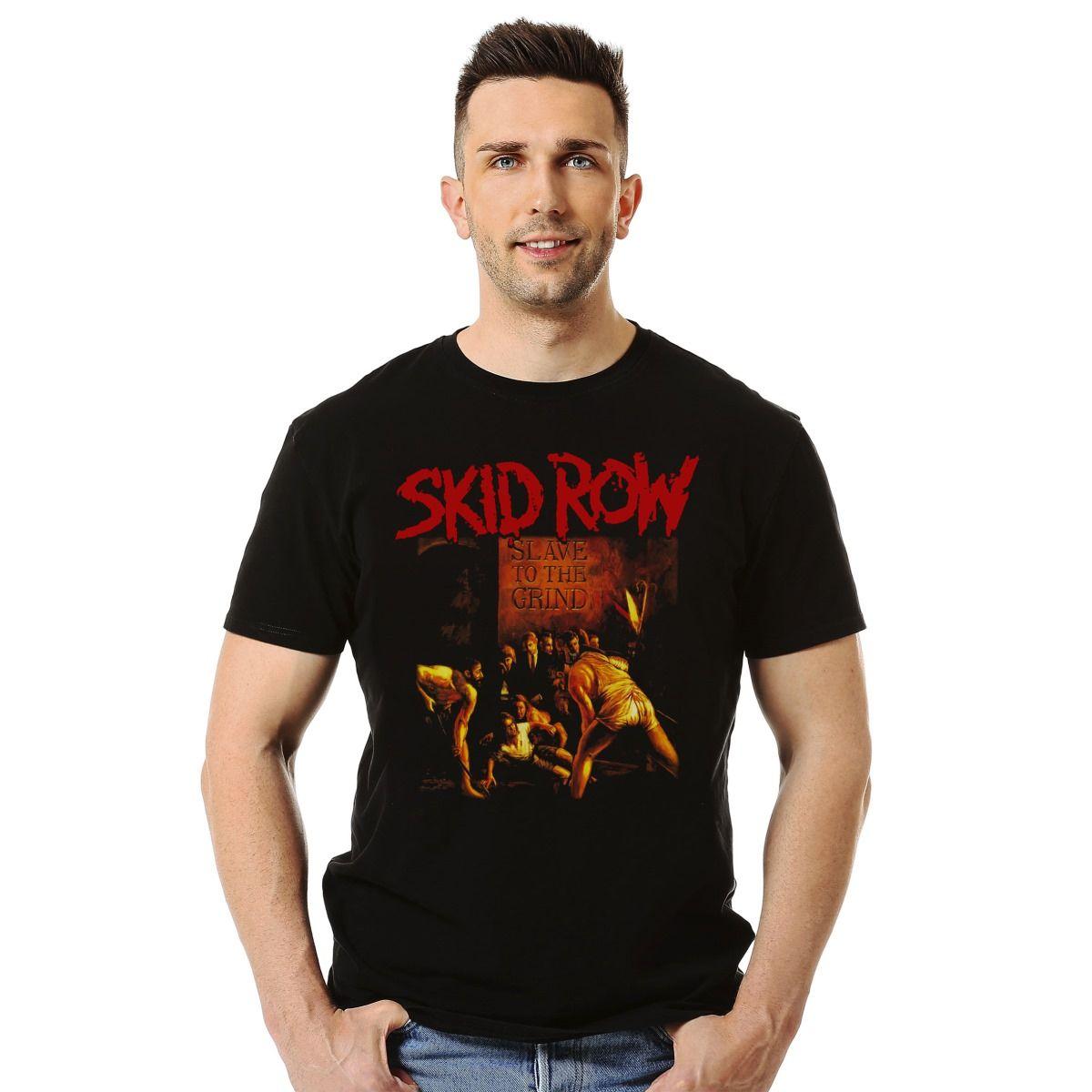 SKID ROW SLAVE TO THE GRIND POLERA MANGA CORTA HOMBRE-2