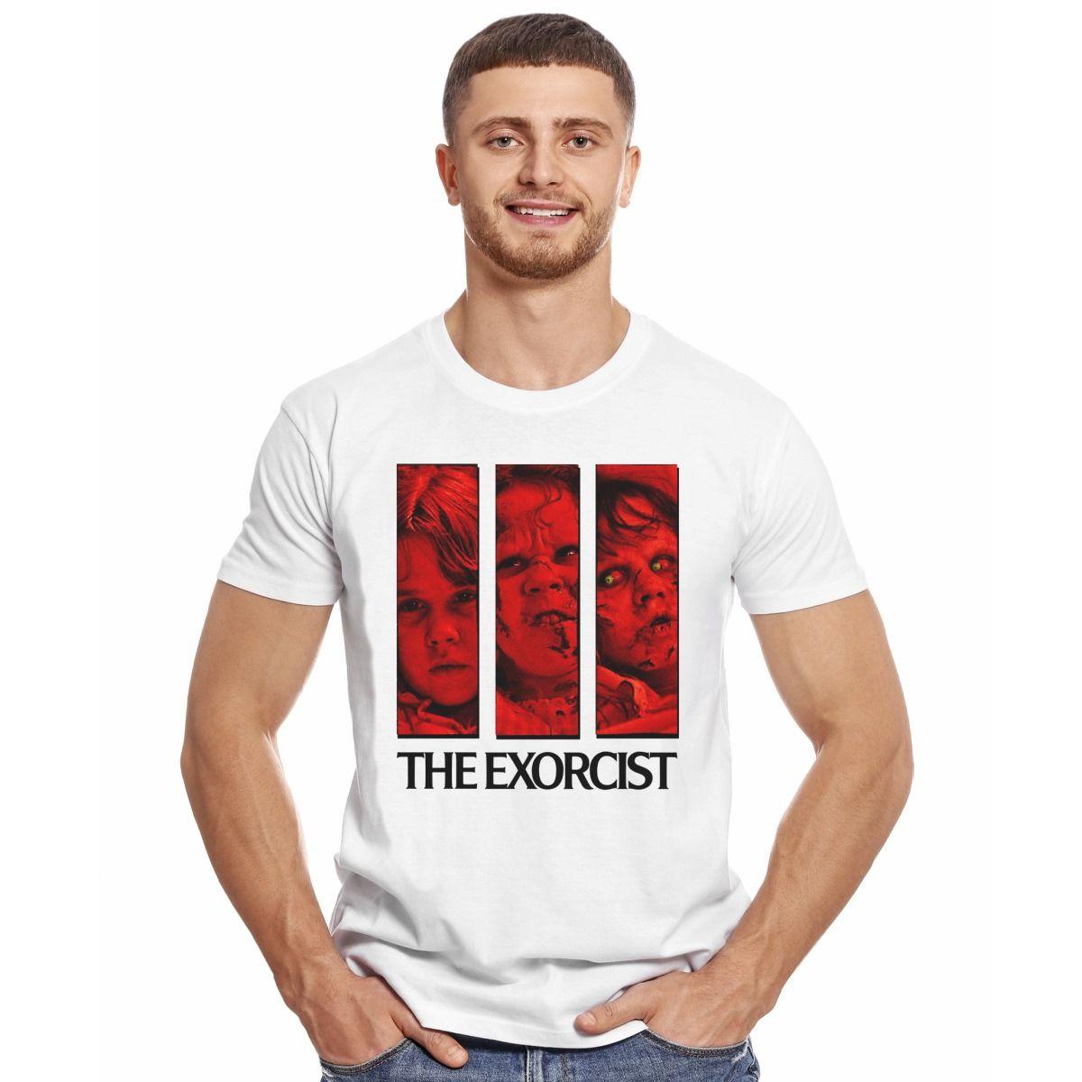 THE EXORCIST FACES POLERA MANGA CORTA HOMBRE-2