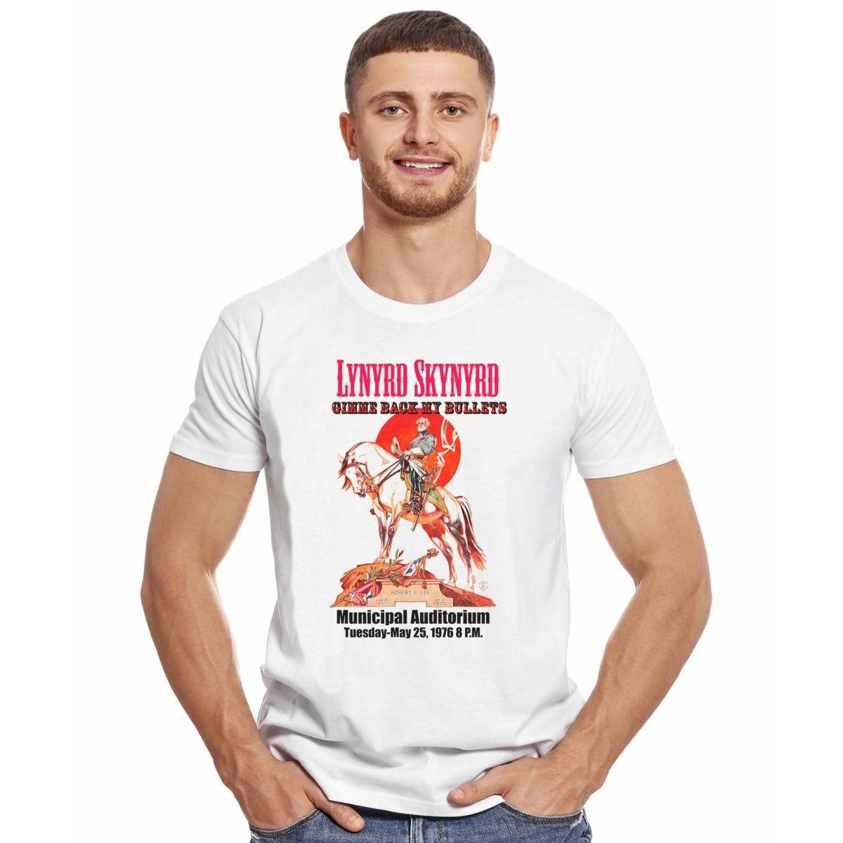 LYNYRD SKYNYRD GIMME BACK MY BULLETS POLERA MANGA CORTA HOMBRE-2