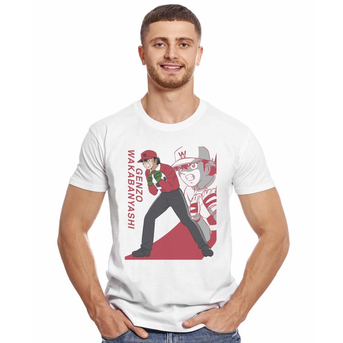 CAPITAN TSUBASA GENZO WAKABANYASHI BENJI POLERA MANGA CORTA HOMBRE-2