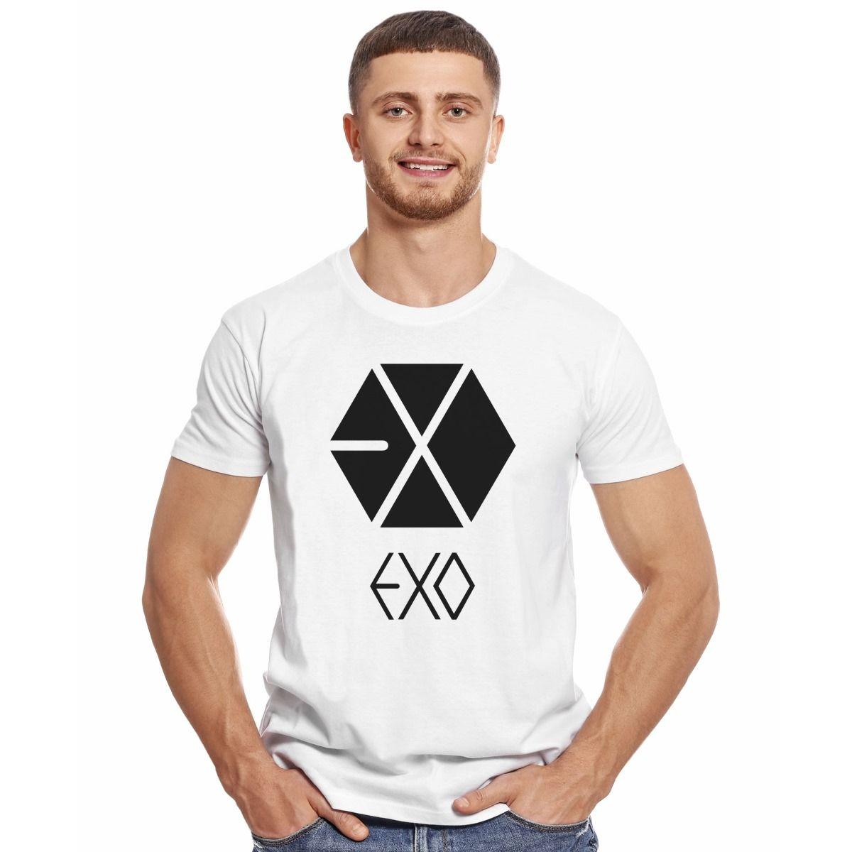 EXO LOGO POLERA MANGA CORTA HOMBRE-2