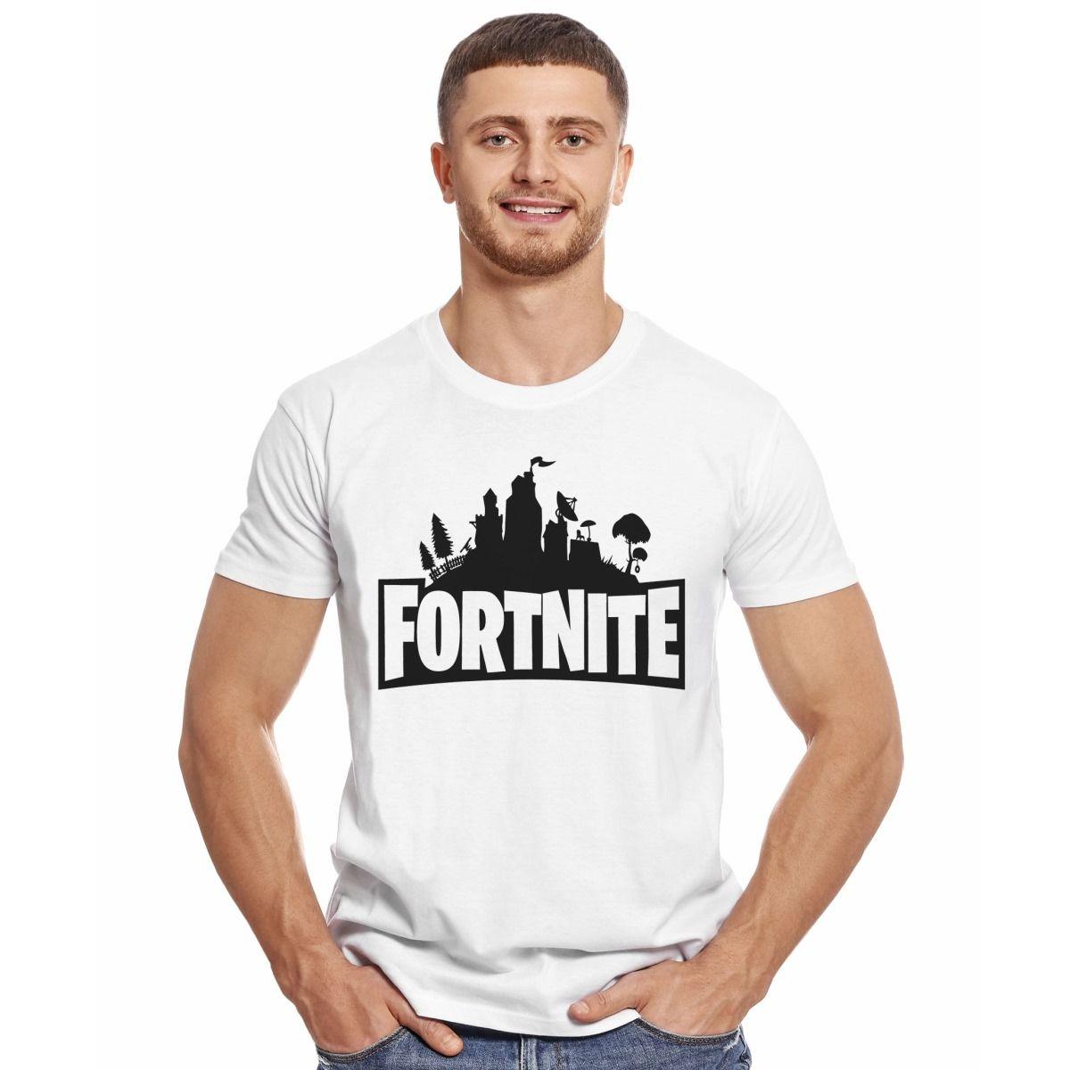 FORTNITE LOGO POLERA MANGA CORTA HOMBRE-2