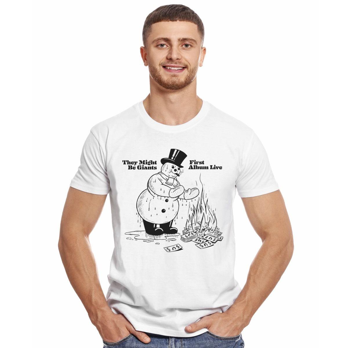 THEY MIGHT BE GIANTS FIRST ALBUM LIVE POLERA MANGA CORTA HOMBRE-2