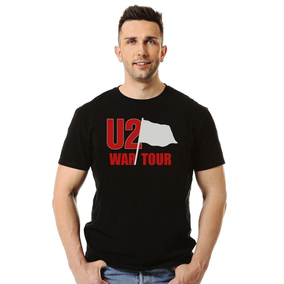 U2 WAR TOUR POLERA MANGA CORTA HOMBRE-2