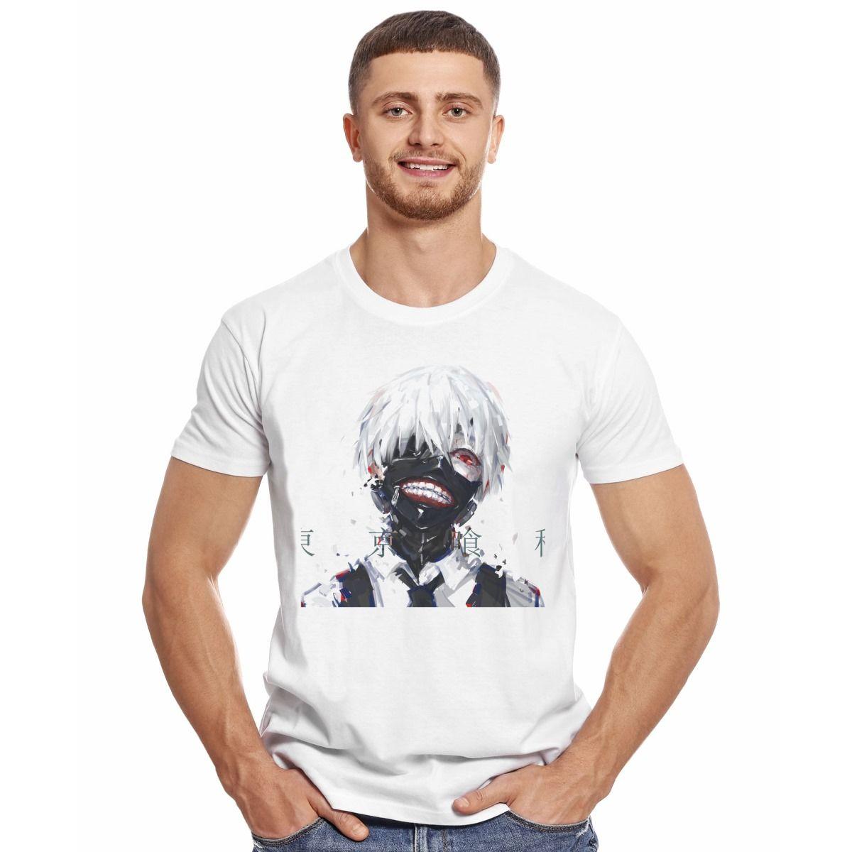 TOKYO GHOUL KEN KANEKI POLERA MANGA CORTA HOMBRE-2