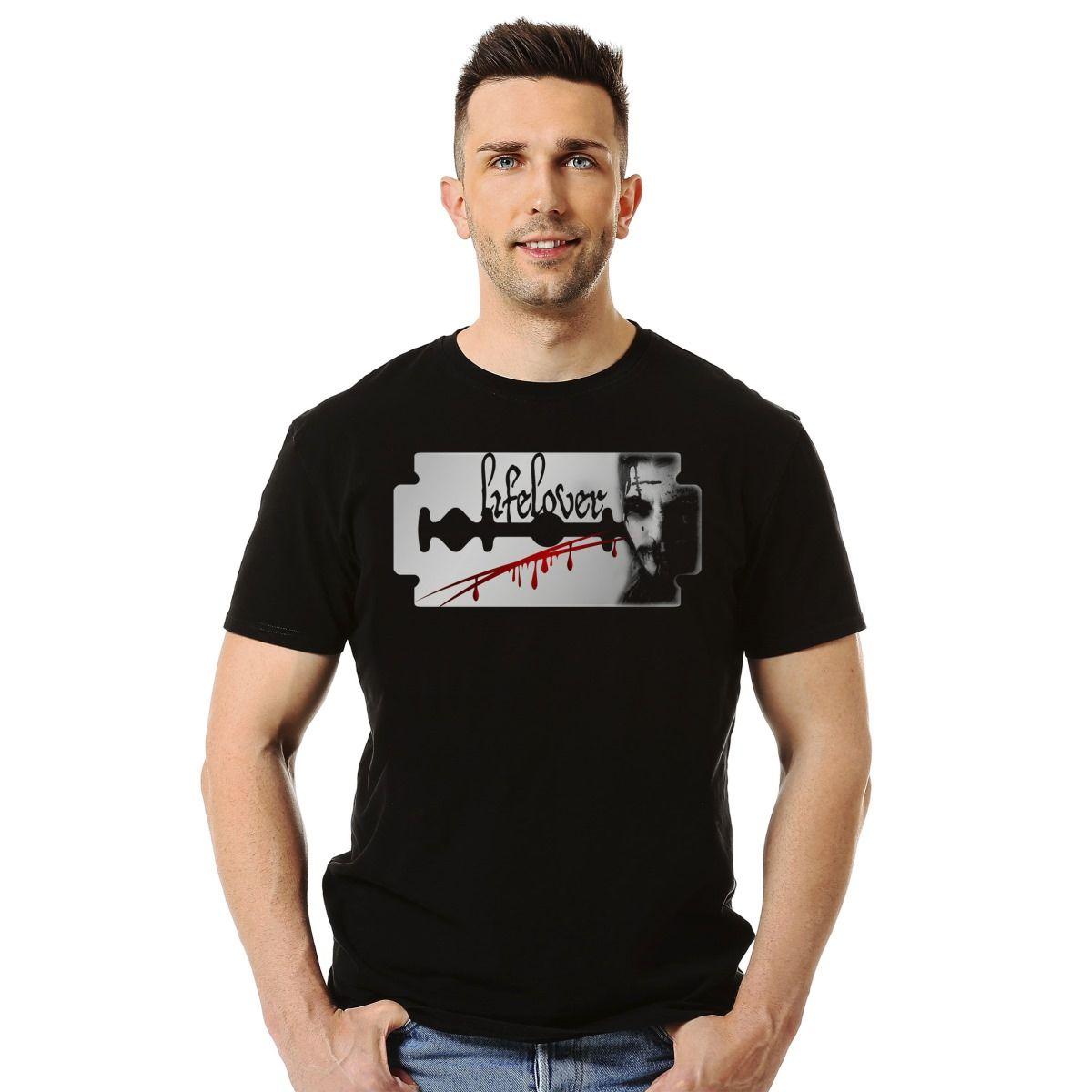 LIFELOVER LOGO RAZOR POLERA MANGA CORTA HOMBRE-2