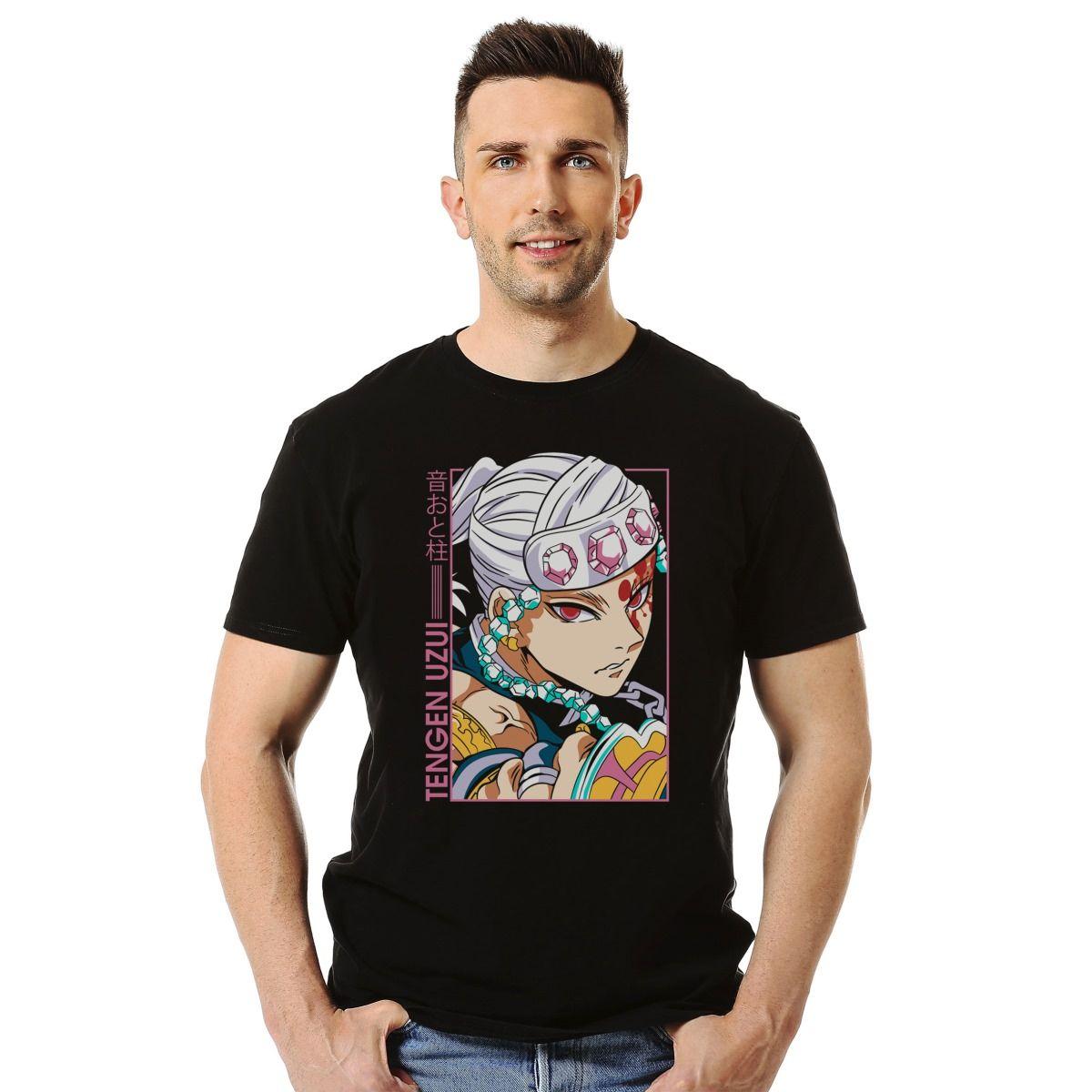 DEMON SLAYER TENGEN UZUI POLERA MANGA CORTA HOMBRE-2