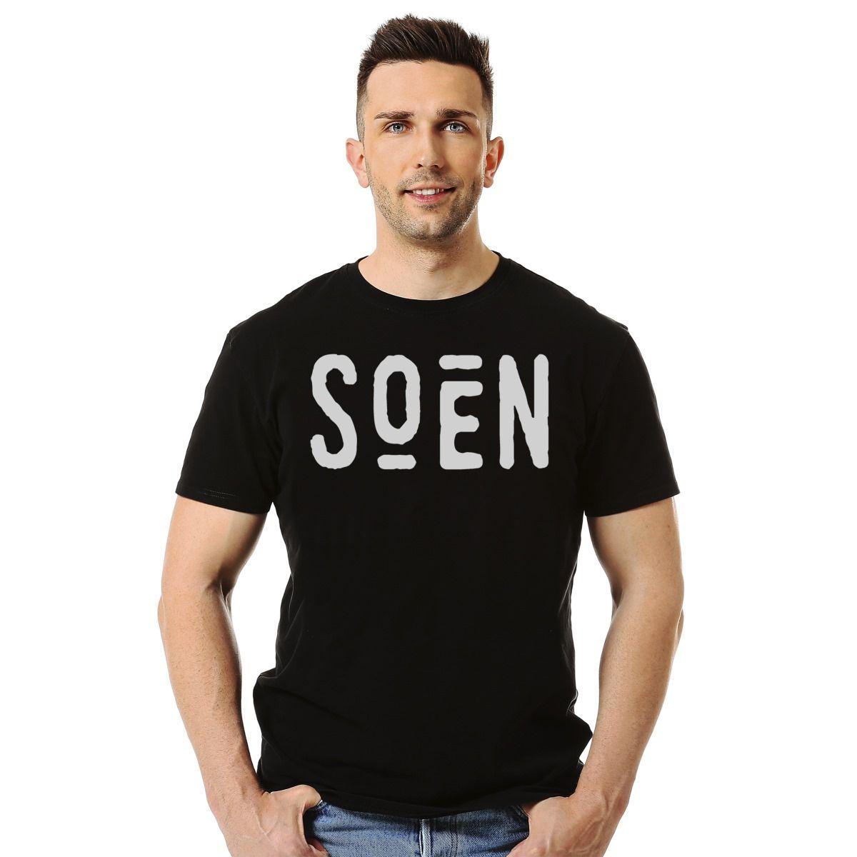 SOEN LOGO BLANCO POLERA MANGA CORTA HOMBRE-2