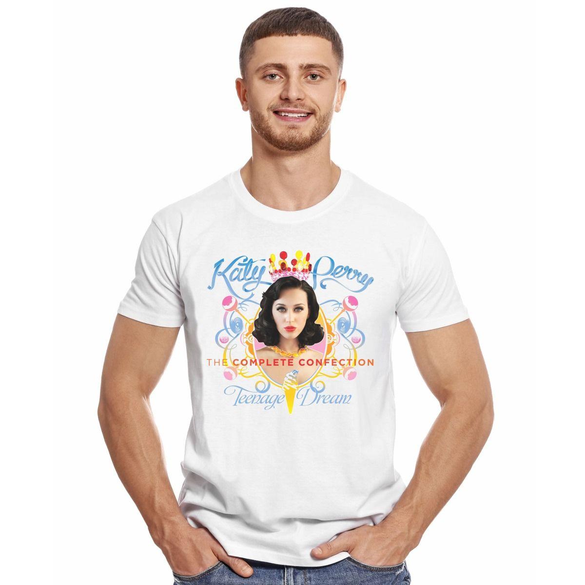 KATY PERRY TEENAGE DREAM THE COMPLETE CONFECTION POLERA MANGA CORTA HOMBRE-2