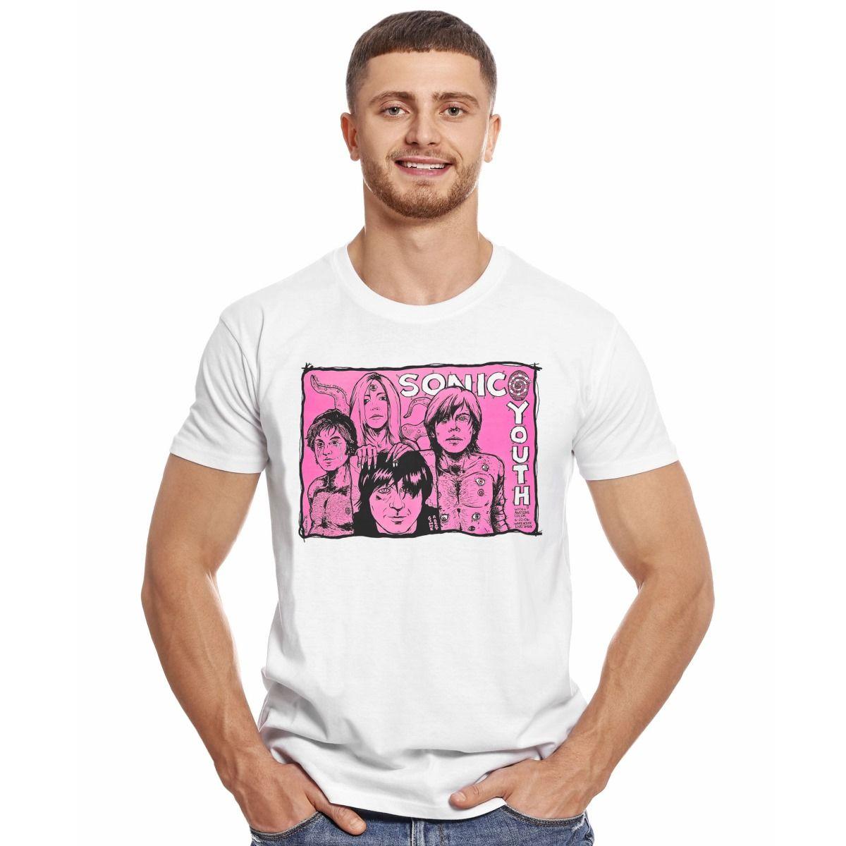 SONIC YOUTH LIVE WAREHOUSE POLERA MANGA CORTA HOMBRE-2