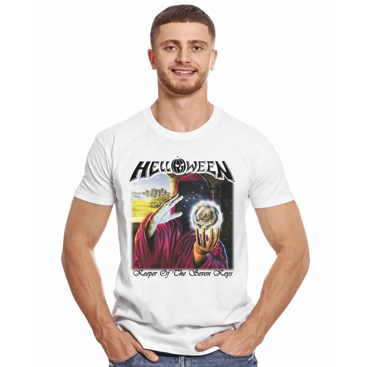 HELLOWEEN KEEPER OF THE SEVEN KEYS POLERA MANGA CORTA HOMBRE-2