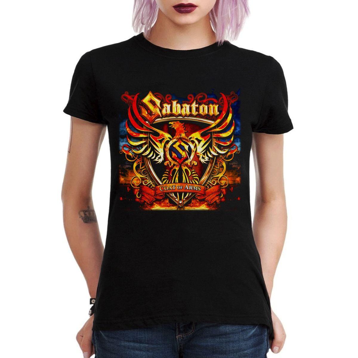 SABATON COAT OF ARMS POLERA MUJER-2