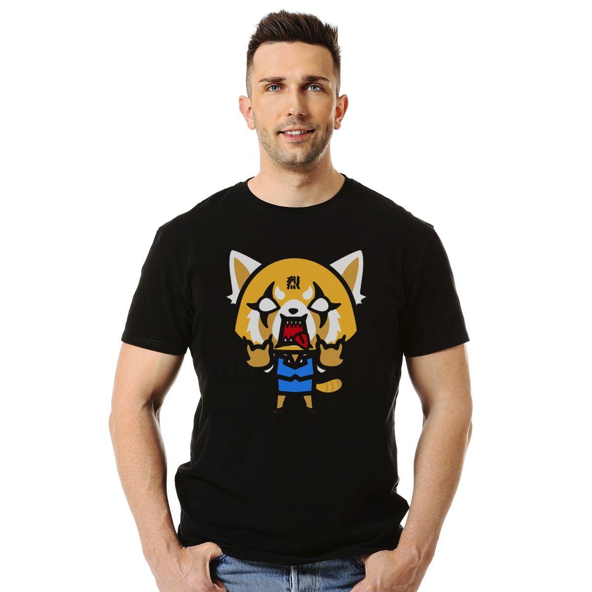 AGRETSUKO ZORRO BLACK METAL POLERA MANGA CORTA HOMBRE-2
