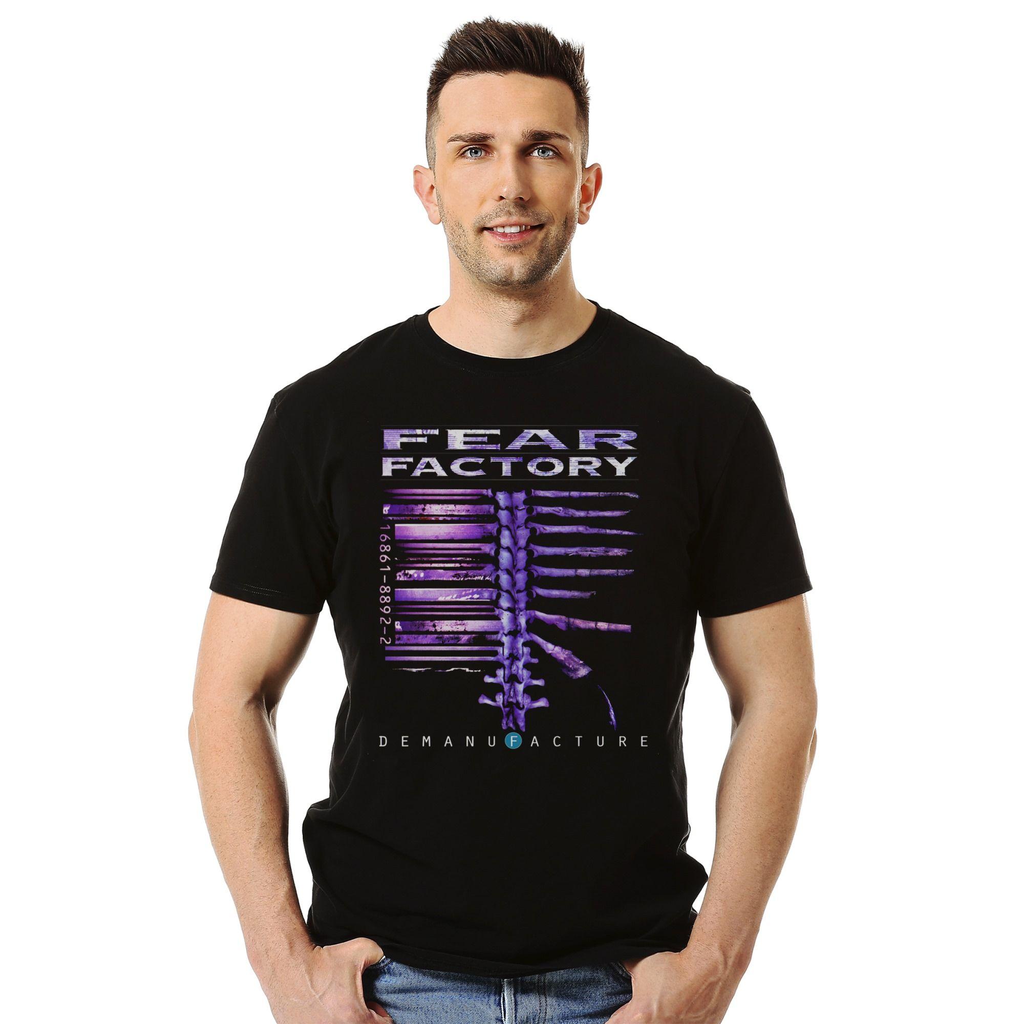 Polera Fear Factory Demanofacture-1