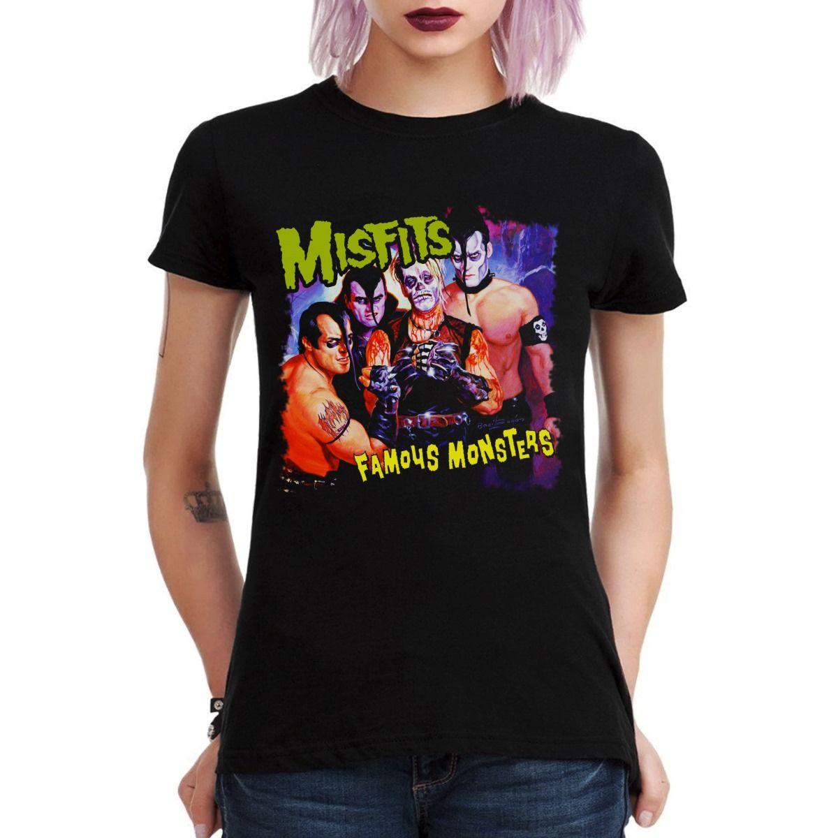 MISFITS FAMOUS MONSTERS POLERA MUJER-2