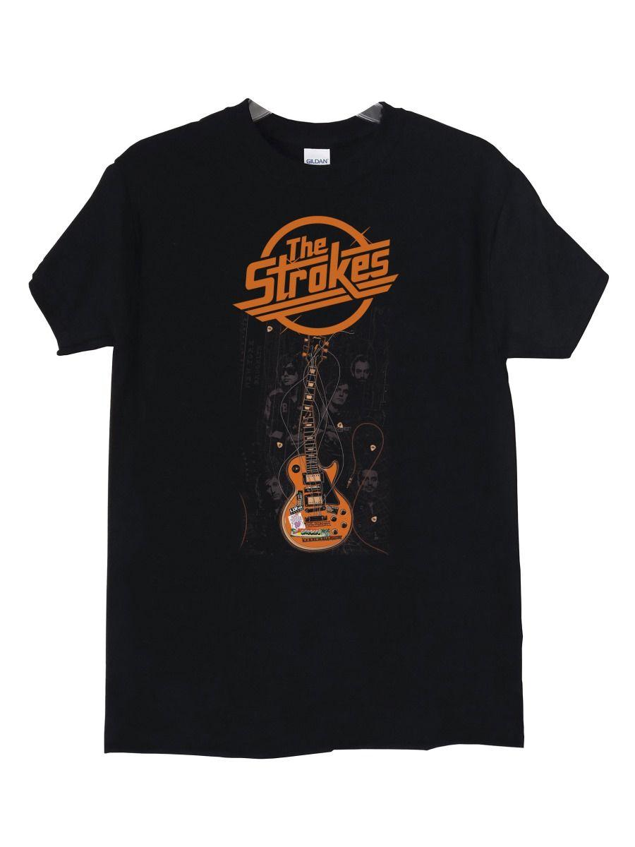 Polera The Strokes Guitar-2