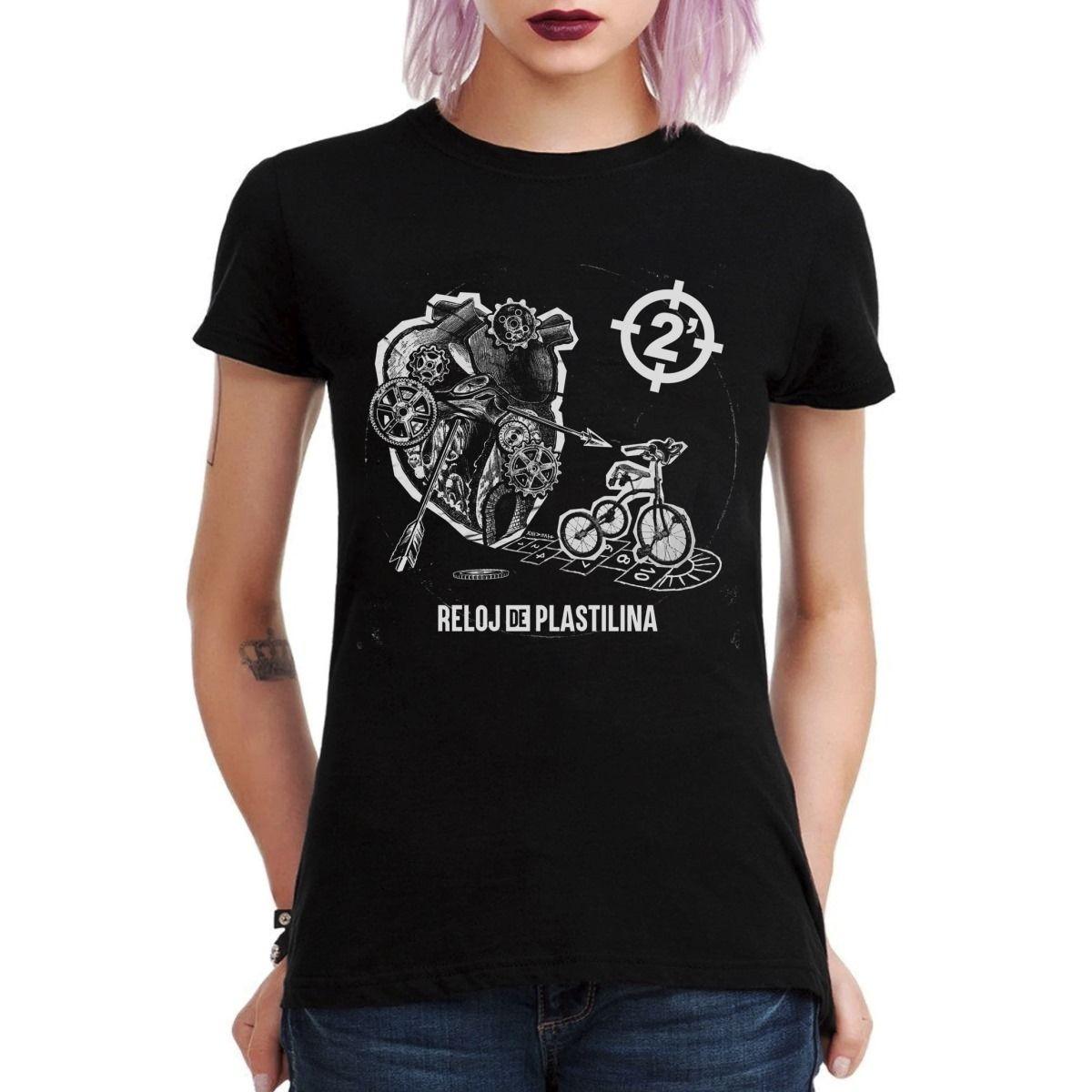 2 MINUTOS RELOJ DE PLASTILINA POLERA MUJER-2