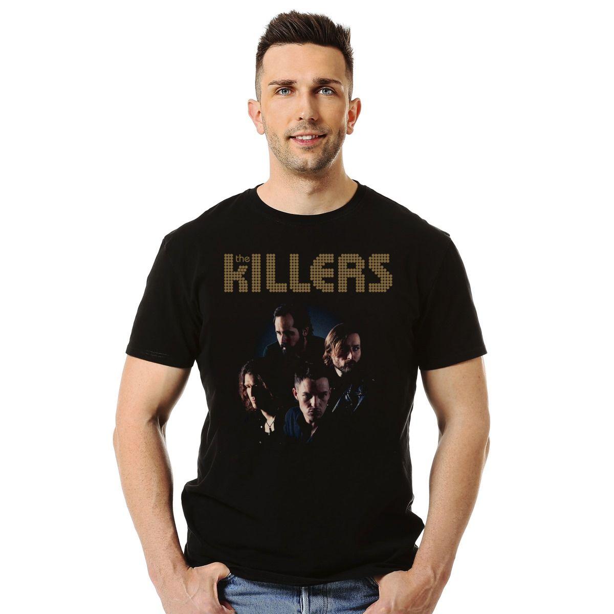 THE KILLERS FACES POLERA MANGA CORTA HOMBRE-2