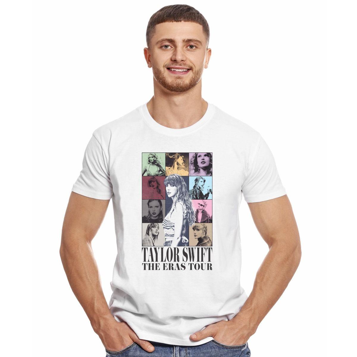 TAYLOR SWIFT THE ERAS TOUR POSTER POLERA MANGA CORTA HOMBRE-2