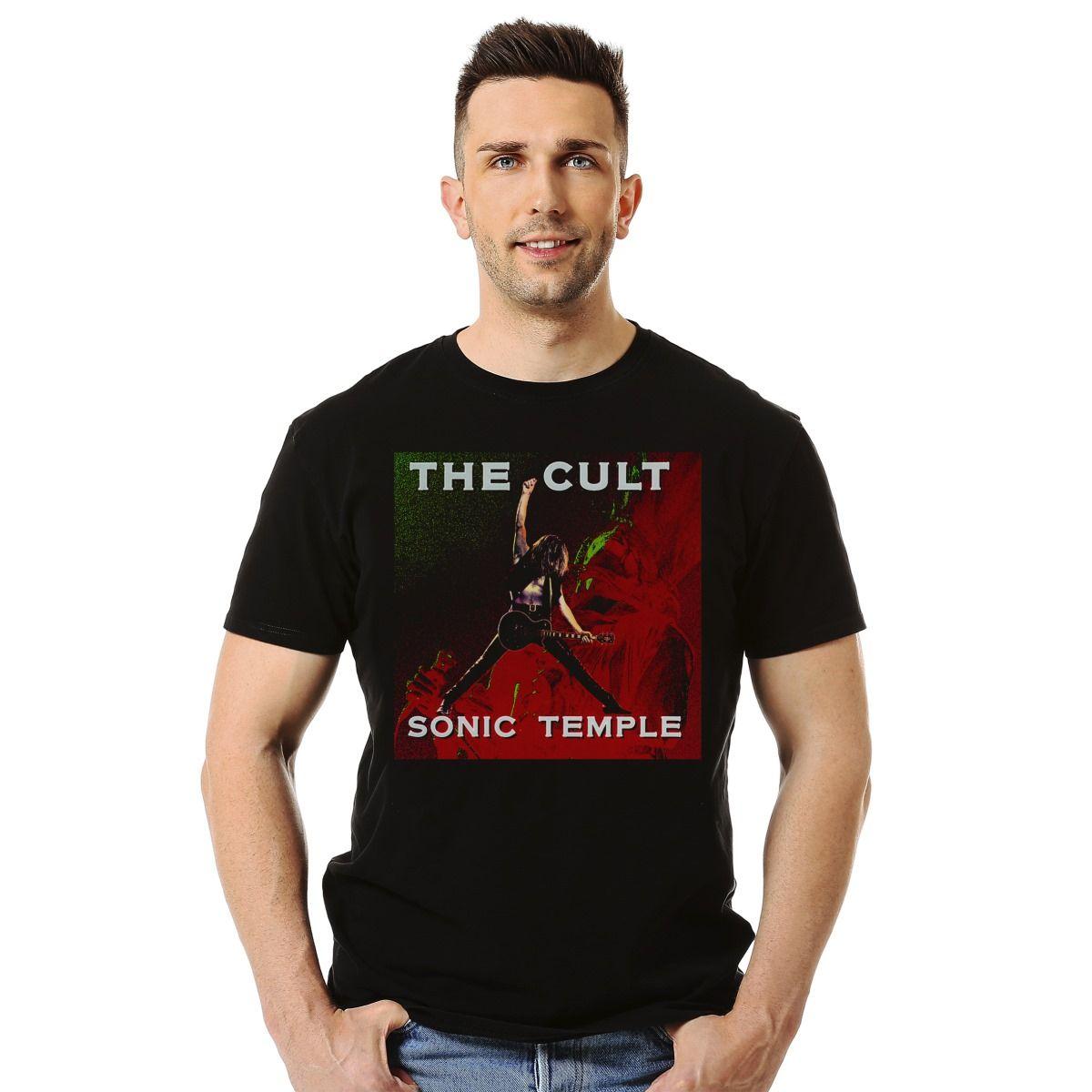 THE CULT SONIC TEMPLE POLERA MANGA CORTA HOMBRE-2