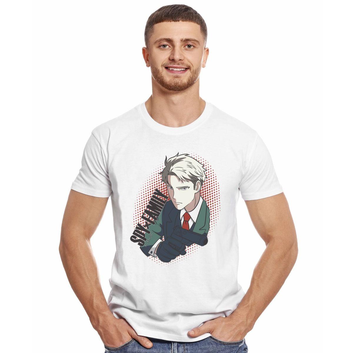 SPY X FAMILY LOID FORGER ARMA POLERA MANGA CORTA HOMBRE-2