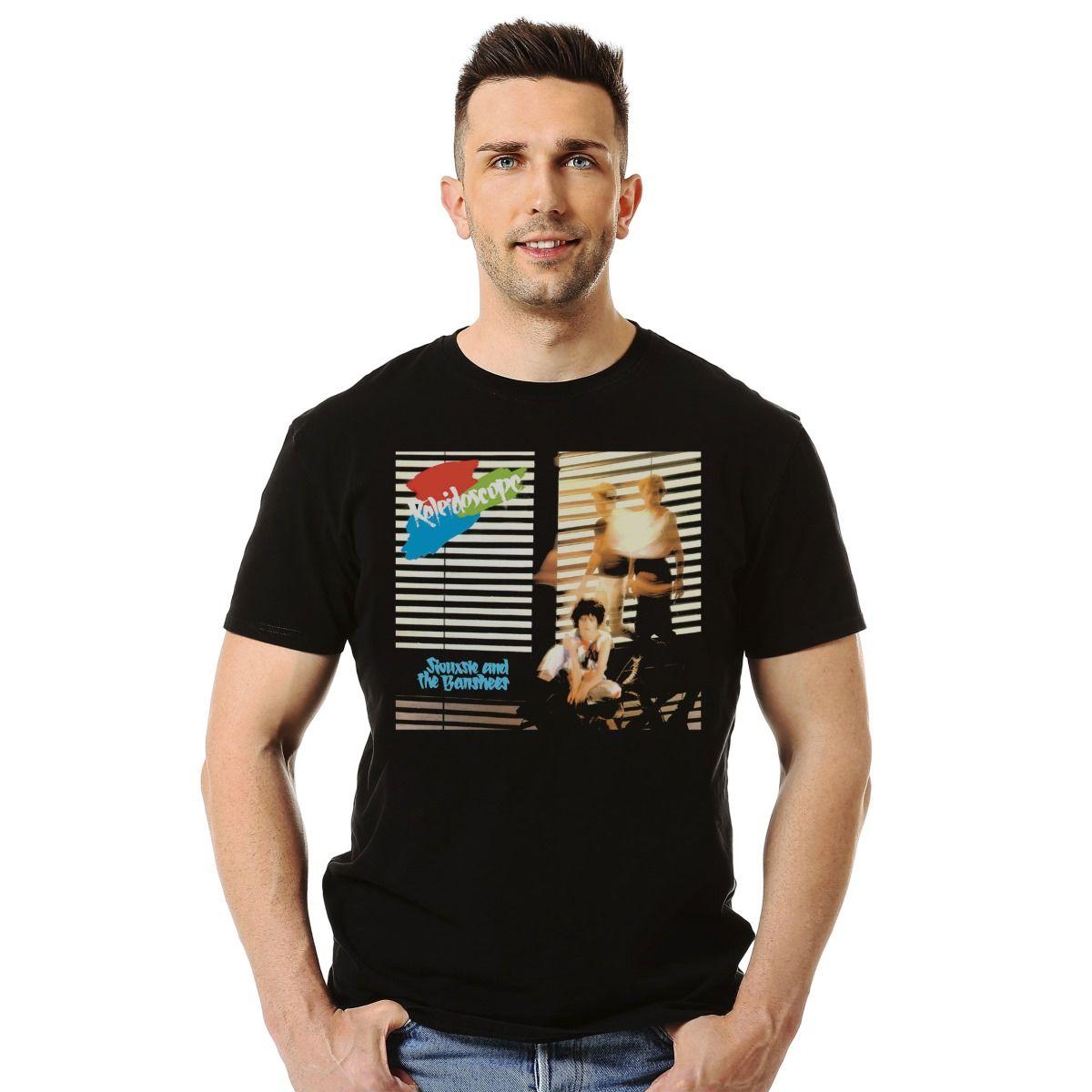 SIOUXSIE AND THE BANSHEES KALEIDOSCOPE POLERA MANGA CORTA HOMBRE-2