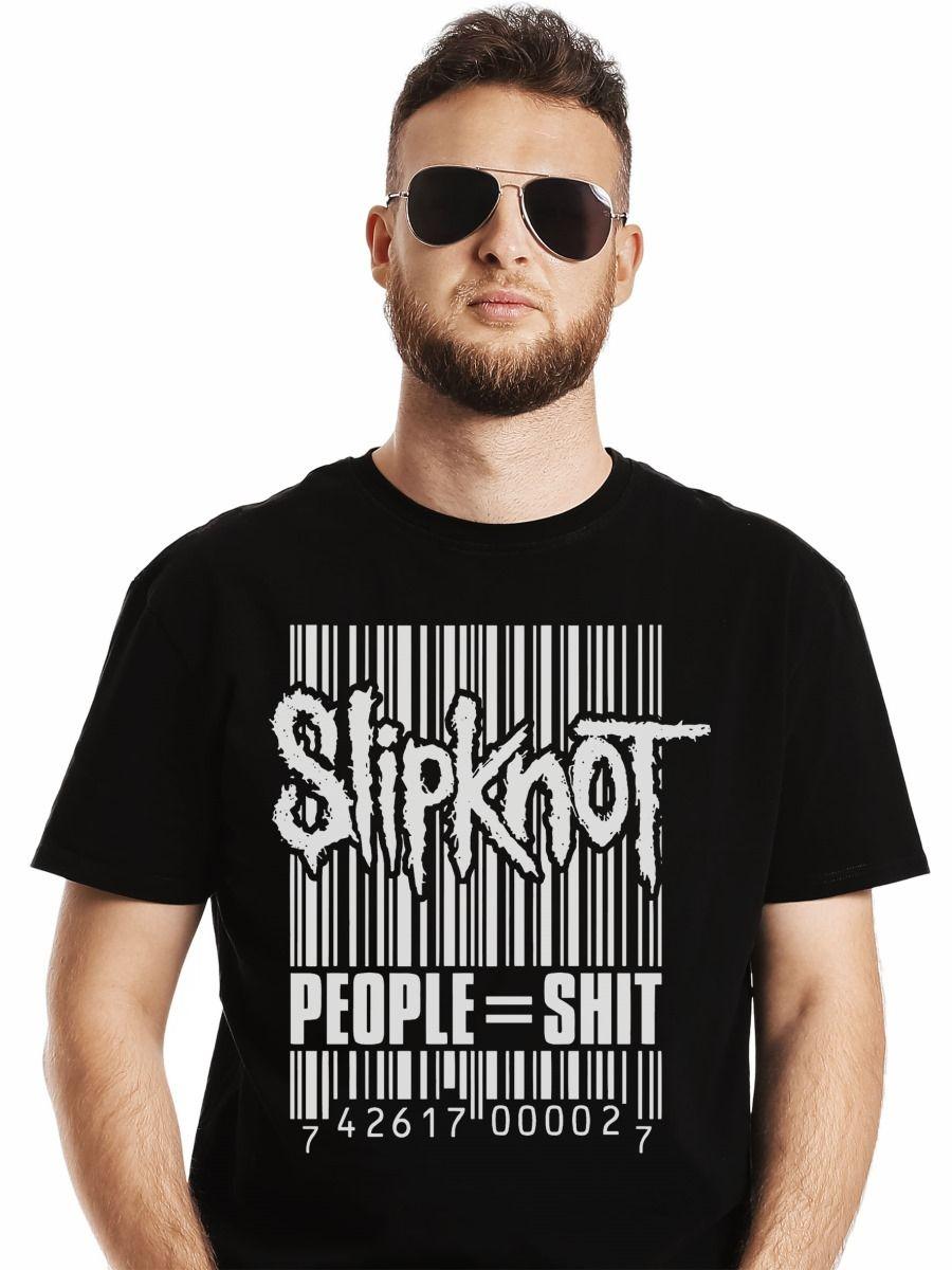 Polera Slipknot People = Shit Rock-0