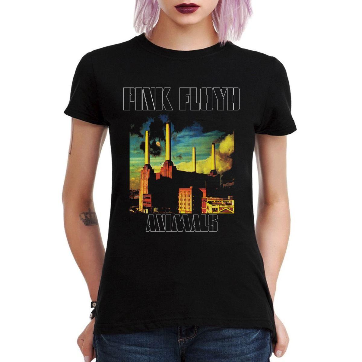 PINK FLOYD ANIMALS POLERA MUJER-2